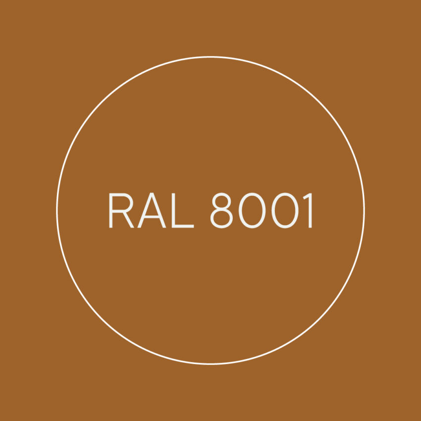 RAL 8001 okrovohnedá